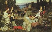 John William Waterhouse St.Cecilia USA oil painting reproduction